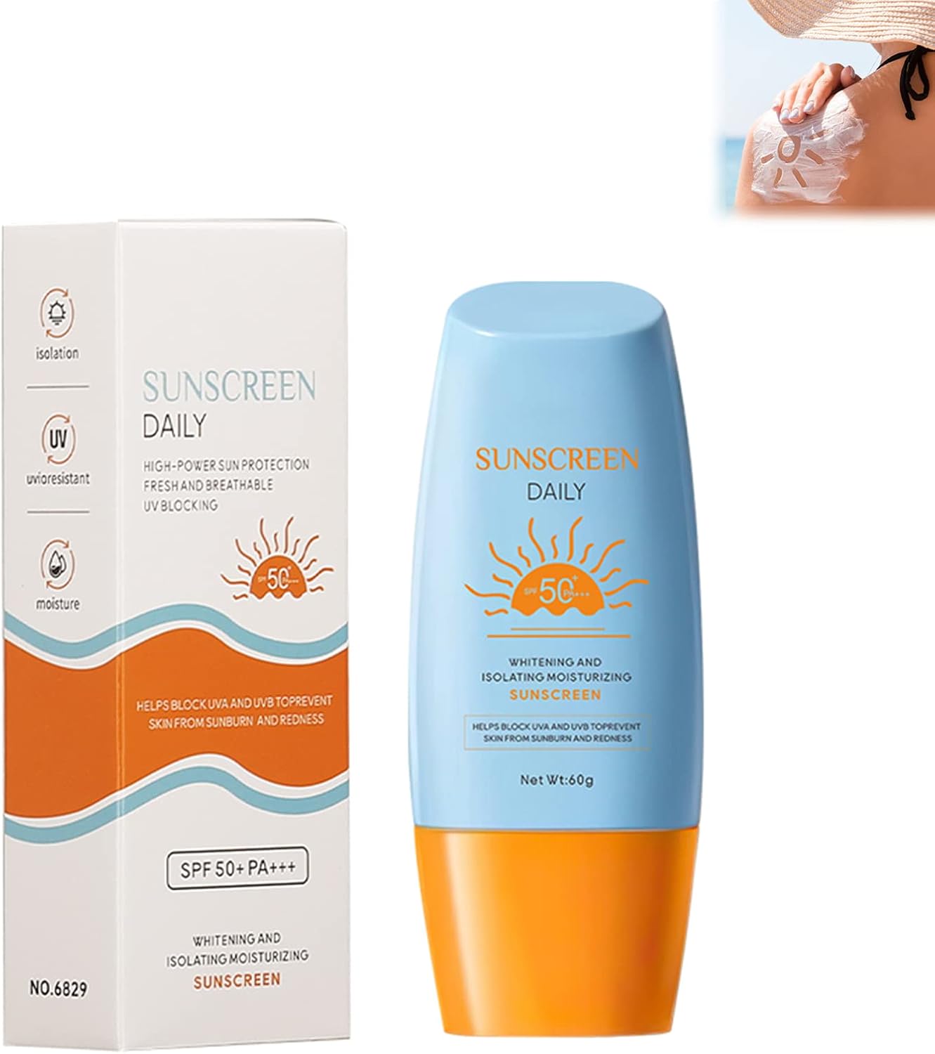 Sunscreen SPF 50+ Probuk Lightweight,Water Resistant & NonGreasy Sun