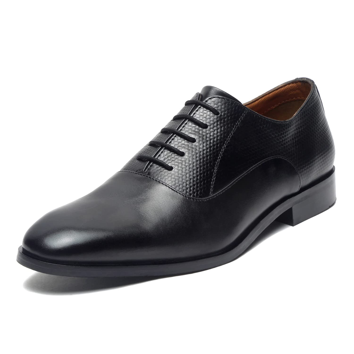 LOUIS STITCHMen's Formal Shoes | Handcrafted Derby Shoes in Italian Leather | Lace-Up Business, Formal, and Style (LSEUPLDY)