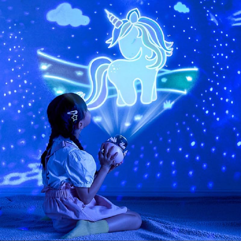 StarMelody DreamLight – A Magical Gift for Dreamers, Star Projector, 360° Rotating Projection, Aurora Projector with Bluetooth Speaker Gifts for Kids, Adults, Christmas, Birthday (1)