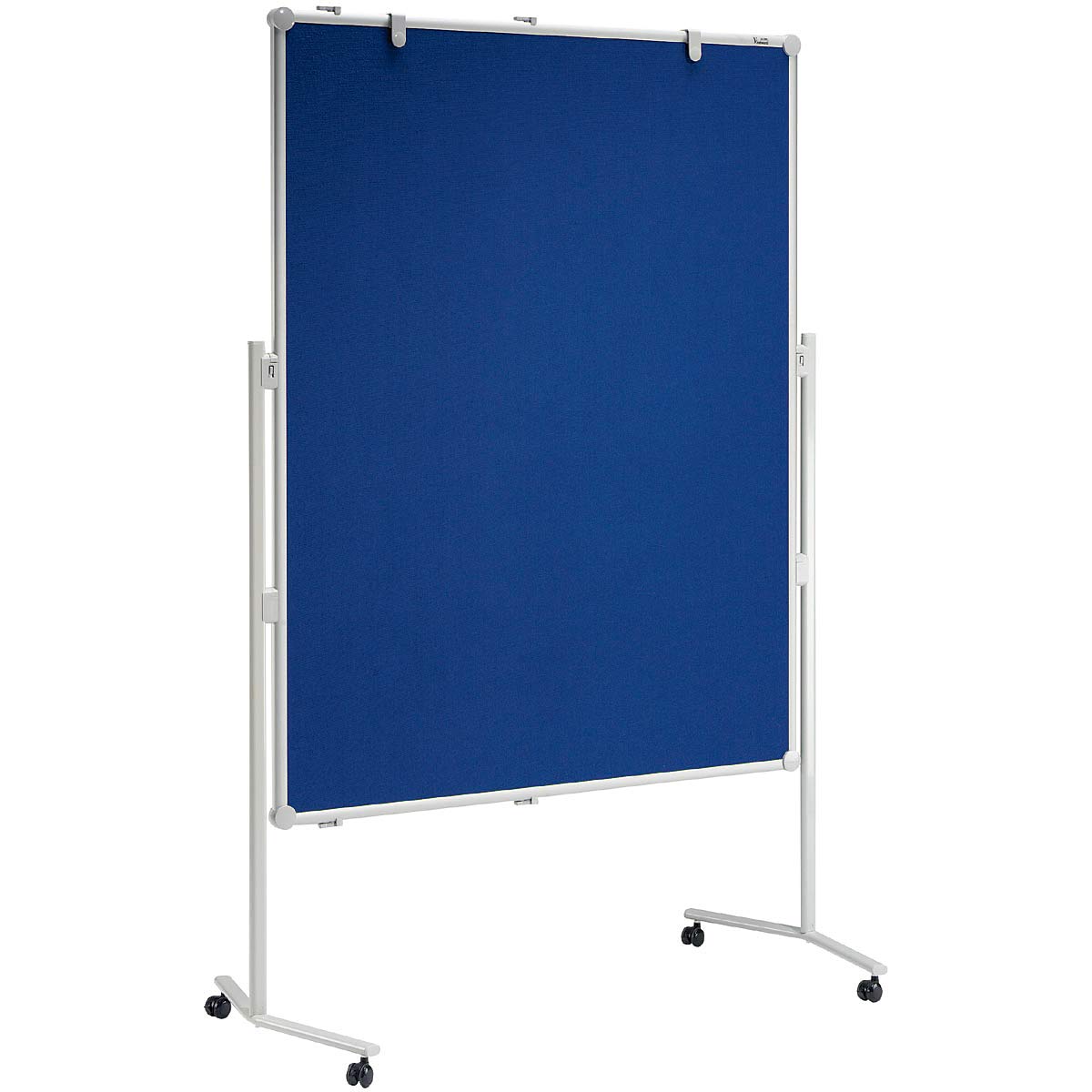 MAUL Moderationstafel grau MAULpro mobil beidseitig pinnbar 150x120 cm