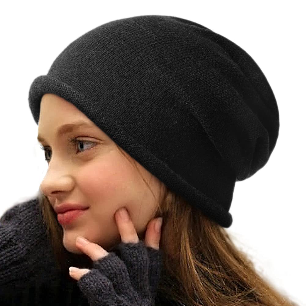 Men Slouchy Beanies For Women Cashmere Beanie Men Slouch Beanie