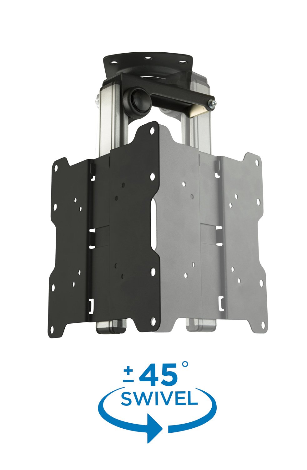 MountIt! Flip Down TV and Monitor Mount Ceiling Kitchen Overhead and