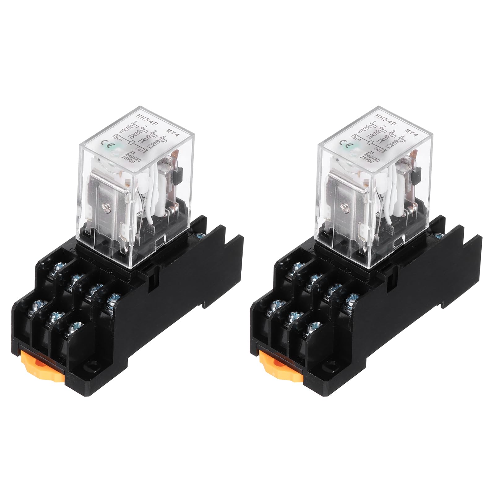 Relé 12V MY4NJ con base de enchufe para solucionar cortes de señal e intermitencias 7