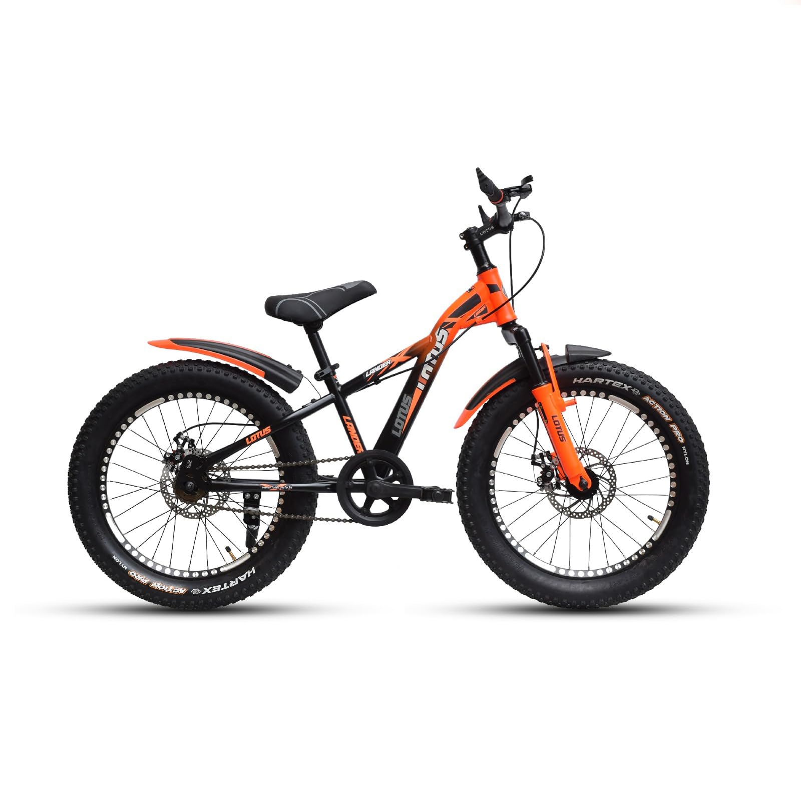 LOTUS LANDER 20 X 300 SEMI FAT BIKE,BLACK/ORANGE,FRONT SUSPENSION,DOUBLE DISC BRAKE, (B0D4J22NDV) Amazon Price History, Amazon Price Tracker
