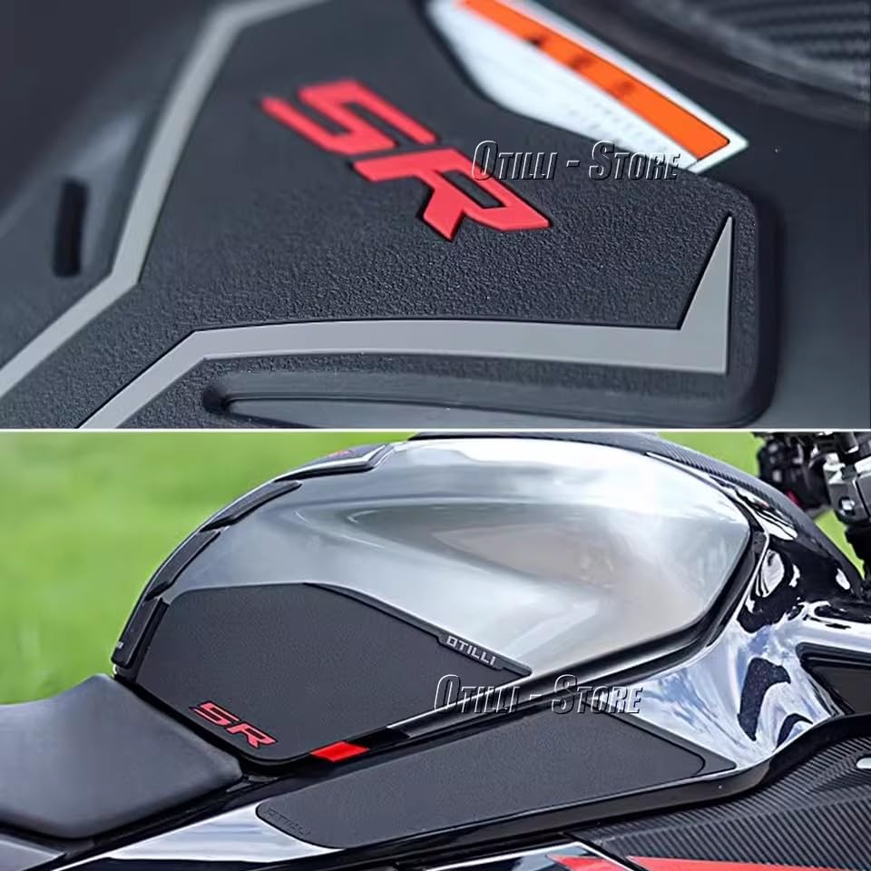 for CFMOTO 450SR 450 SR 2022 2023 Motorcycle Anti Slip Fuel Tank Pad Protector Guard Sticker Decals Accessories (Side)