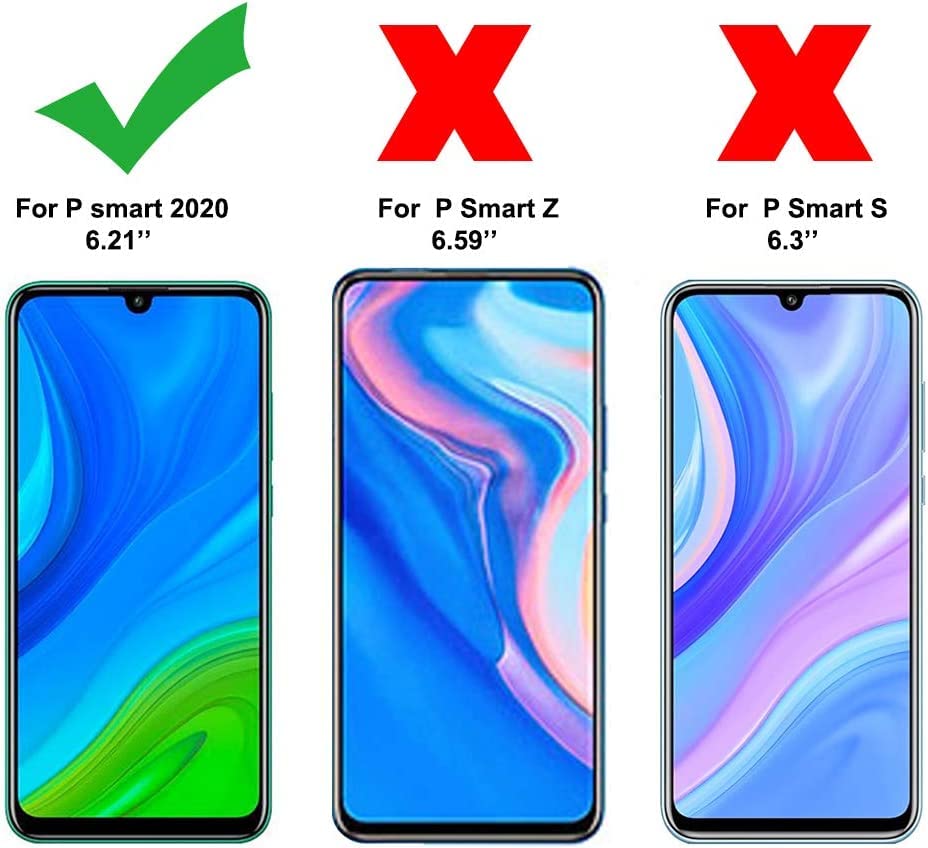 3 Pellicole In Vetro Temperato Per Huawei P Smart 2020 – 9H, 0,33mm, Anti-impronta, Anti Graffio, Senza Bolle - 2