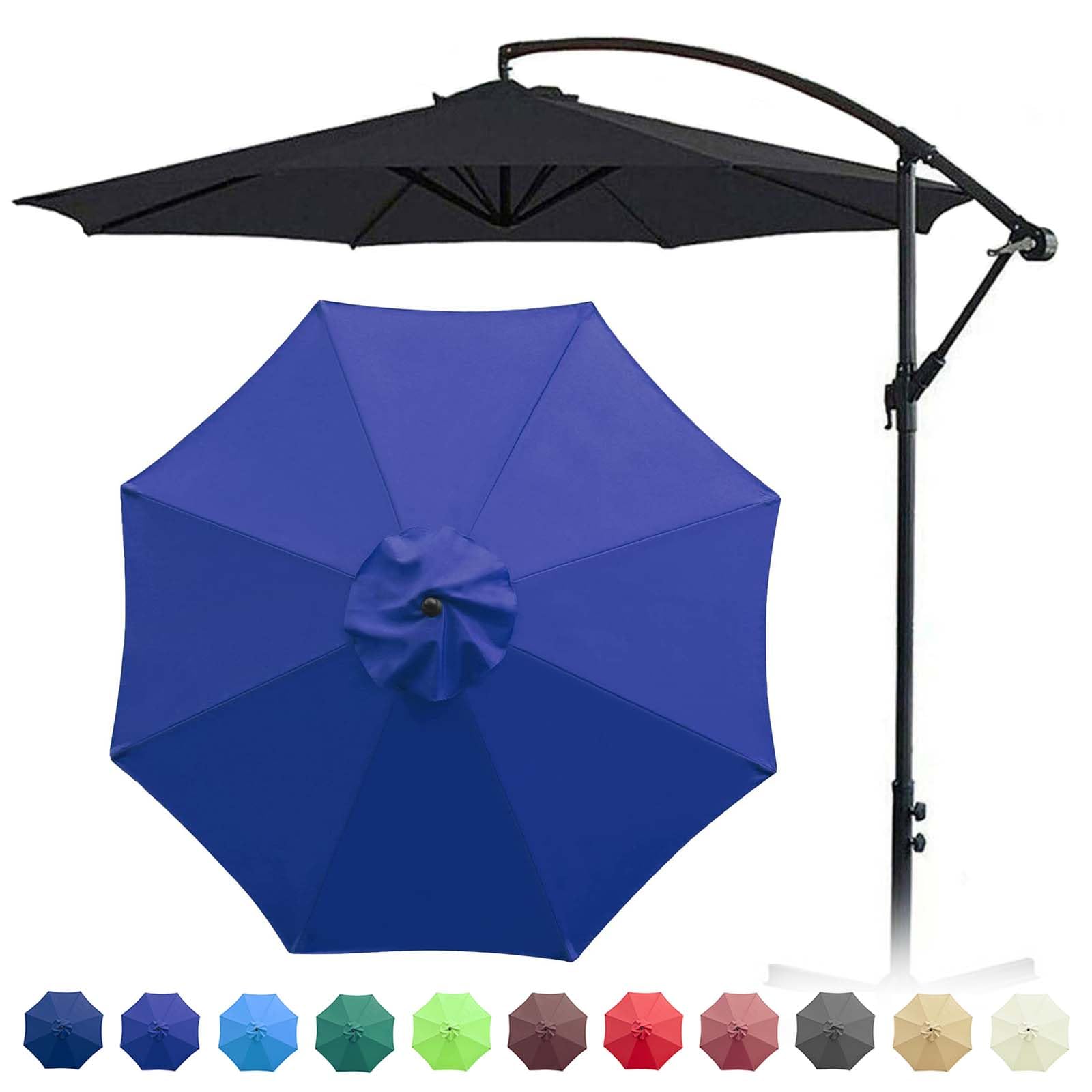 Amazon.com : GLDDFDG Cantilever Patio Umbrella Replacement Canopy 10 Foot 8 Ribs, Market Outdoor Replacement Umbrella Canopy for 10ft 8 Ribs Beach Pool Garden, Canopy Only,Blue : Patio, Lawn & Garden Amazon.com : GLDDFDG Cantilever Patio Umbrella Replacement Canopy 10 Foot 8 Ribs, Market Outdoor Replacement Umbrella Canopy for 10ft 8 Ribs Beach Pool Garden, Canopy Only,Blue : Patio, Lawn & Garden