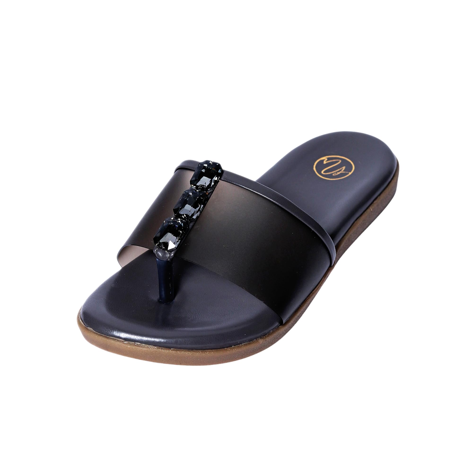 Women Embellished Open Toe Flats |-image-45