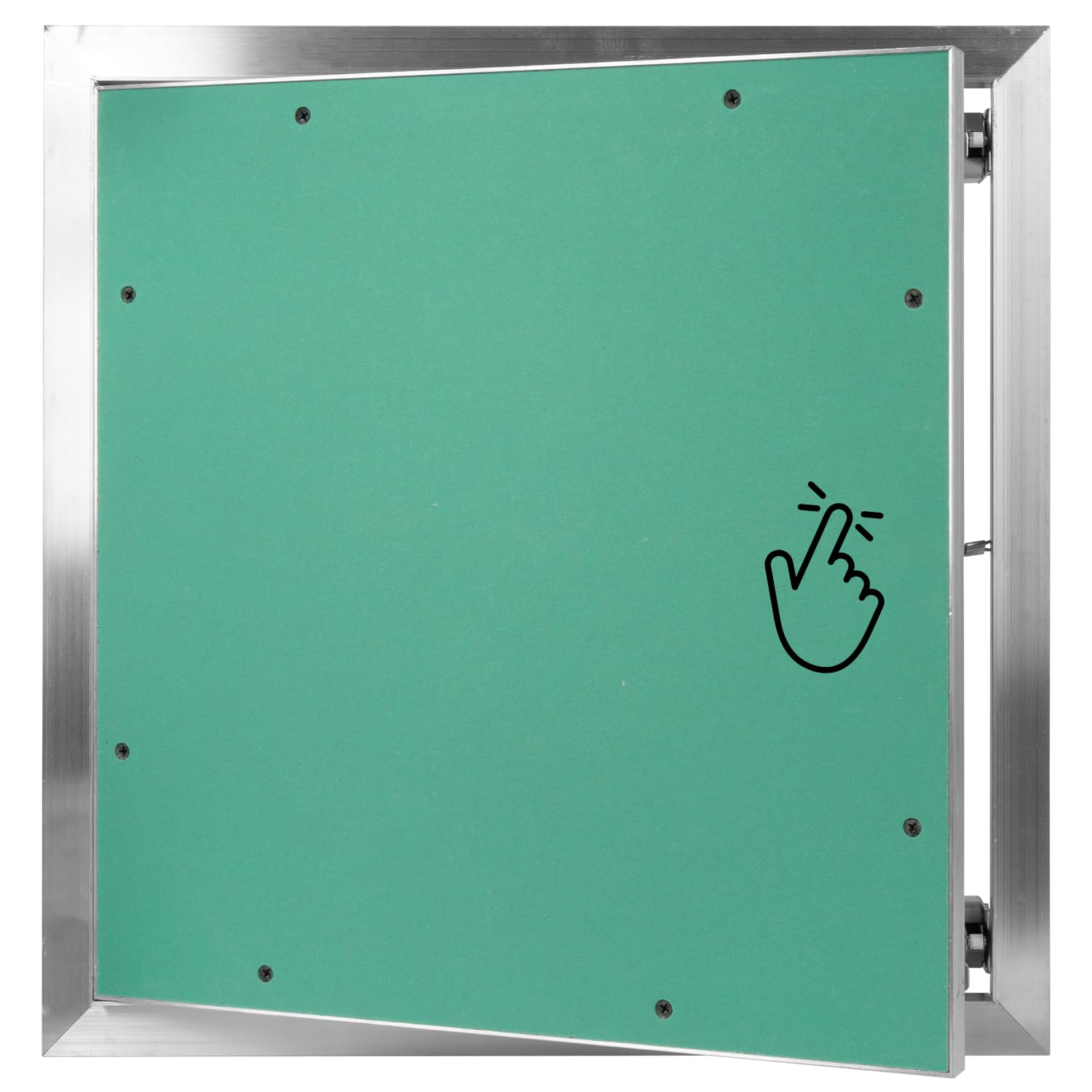 Repa Market 400 x 400 mm Plasterboard Access Panel – Aluminium Inspection Hatch for Walls & Ceilings, Bath Panel & Fuse Box Cover Cabinet, Tile Access Hatch, Easy Install for Plumbing & Electrical