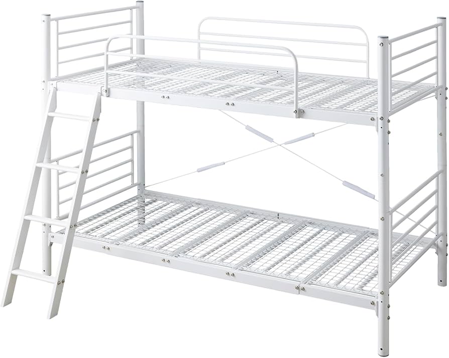 Amazon|岩附 二段ベッド 2段ベッド 分割 子供 大人 パイプベッド Amazon|岩附 二段ベッド 2段ベッド 分割 子供 大人 パイプベッド
