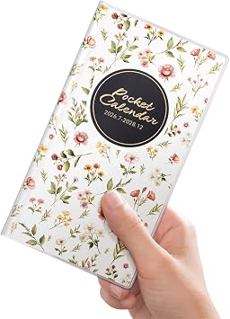 Pocket Calendar 2026-2028 for Purse,Small Pocket Planner 2026-2028 for Purse 3.56.5In,30 Month Organizer from Jul 2026 to Dec 2028 Mini Planner with Pvc Cover for Organizing & Planning