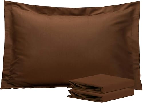 Miniatura 8 de NTBAY - Fundas de almohada de microfibra cepillada, suaves y acogedoras, resistentes a las arrugas y a la decoloración, 2 unidades de fundas de