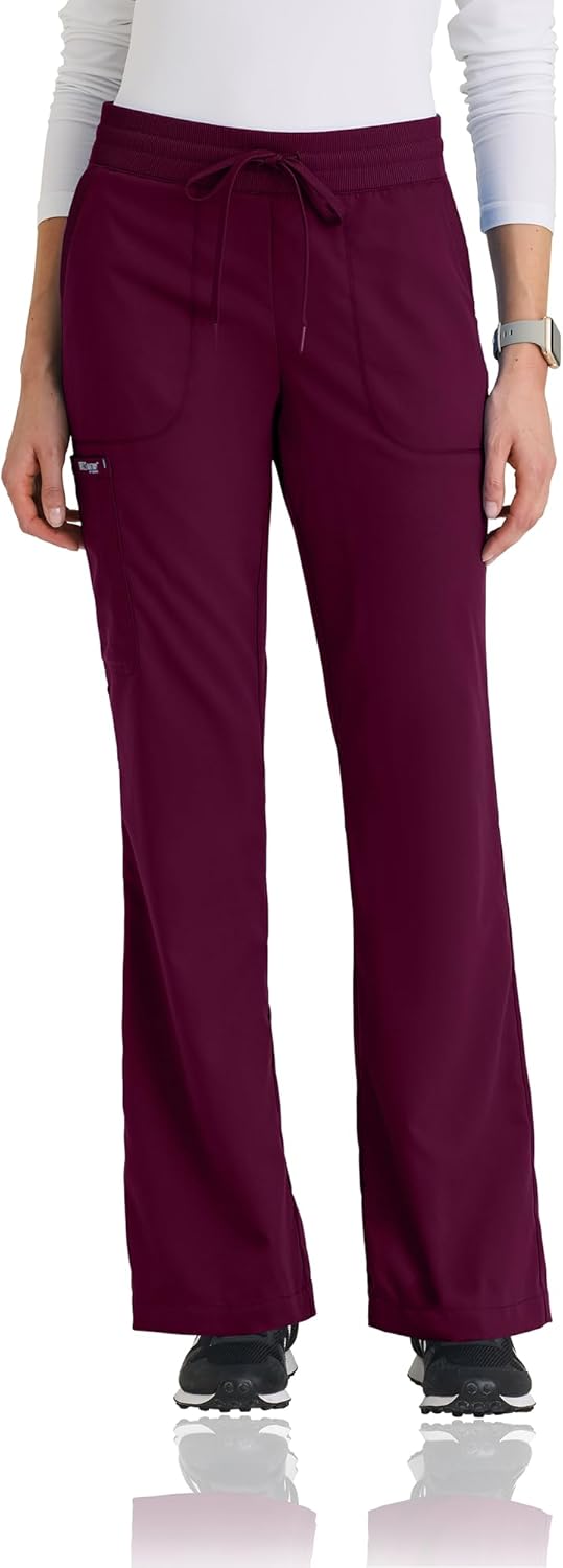 BARCO Grey’s Anatomy Classic Erin Scrub Pant for Women – 5 Pockets, Natural Stretch, Soil Release, Super-Soft Finish