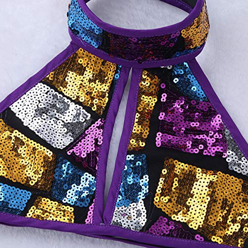 image for iEFiEL Girls Kids Ballet Tutu Dress Modern Jazz Dance Outfit Stage Per