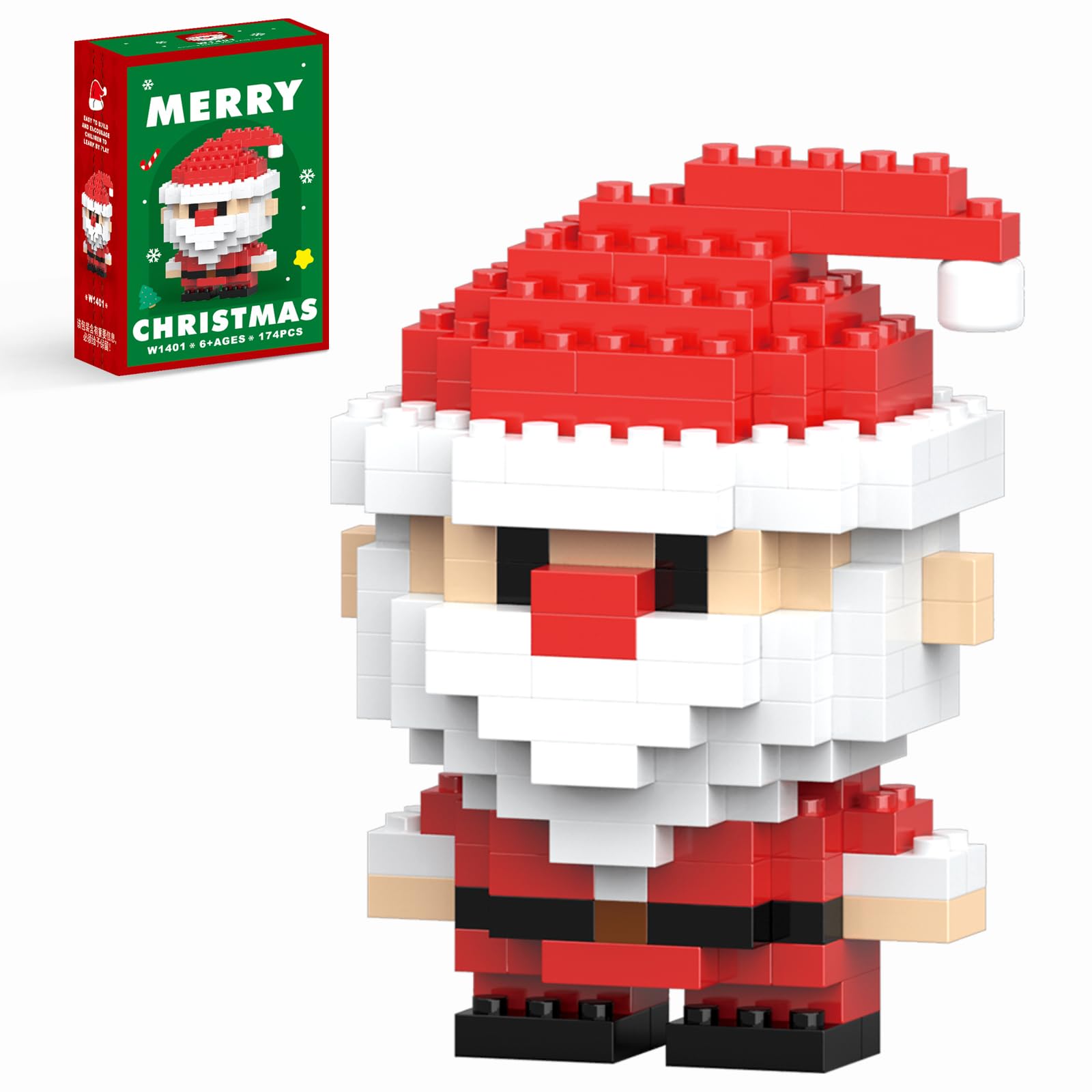 HGCYCF Christmas Santa Building Blocks Set Compatible