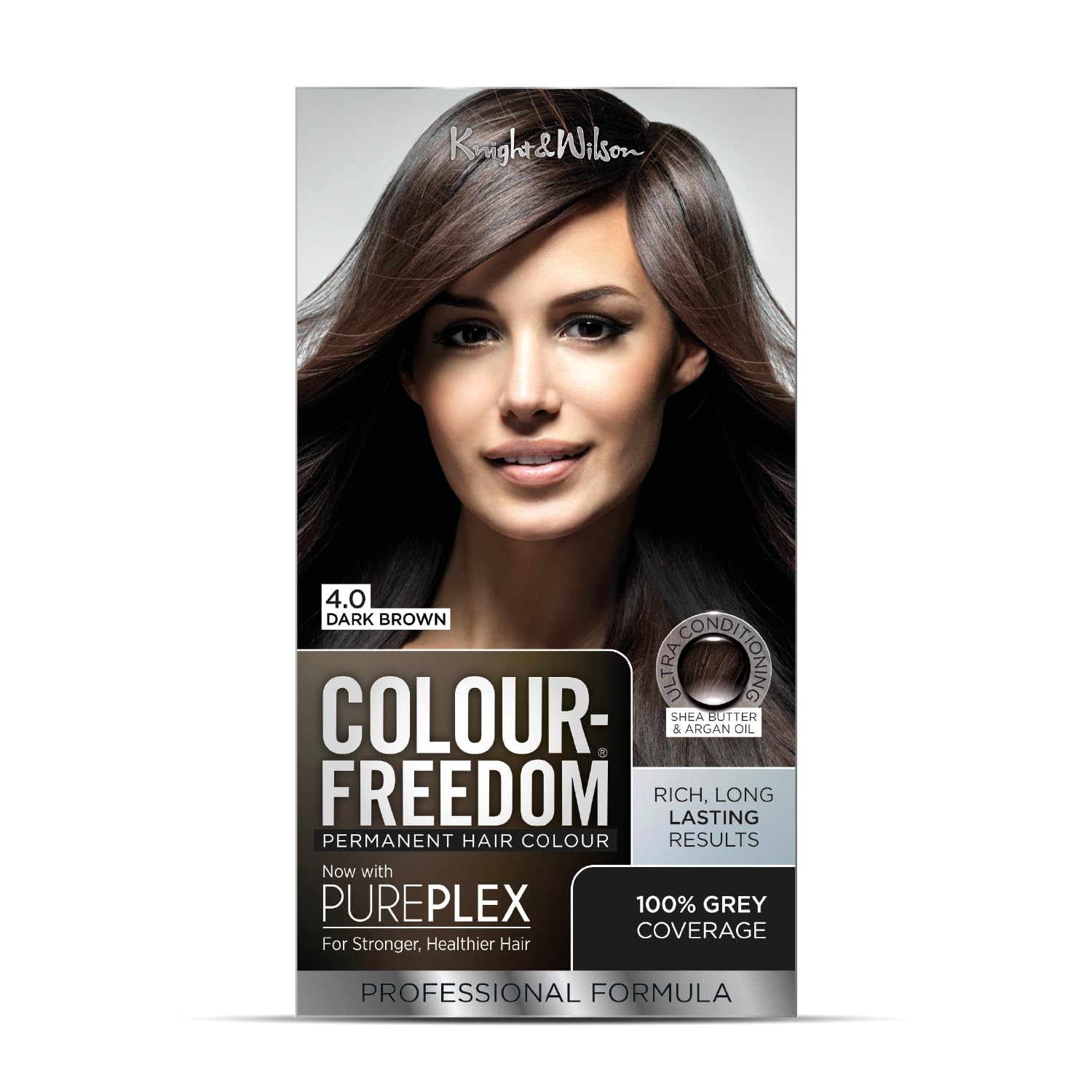 Sponsored Ad – Colour Freedom Dark Brown Permanent Hair Colour. Formulated with PurePlex to Protect, Restore and Nourish. 100% Grey Coverage. 4.0 Rich Dark Brown by Knight & Wilson