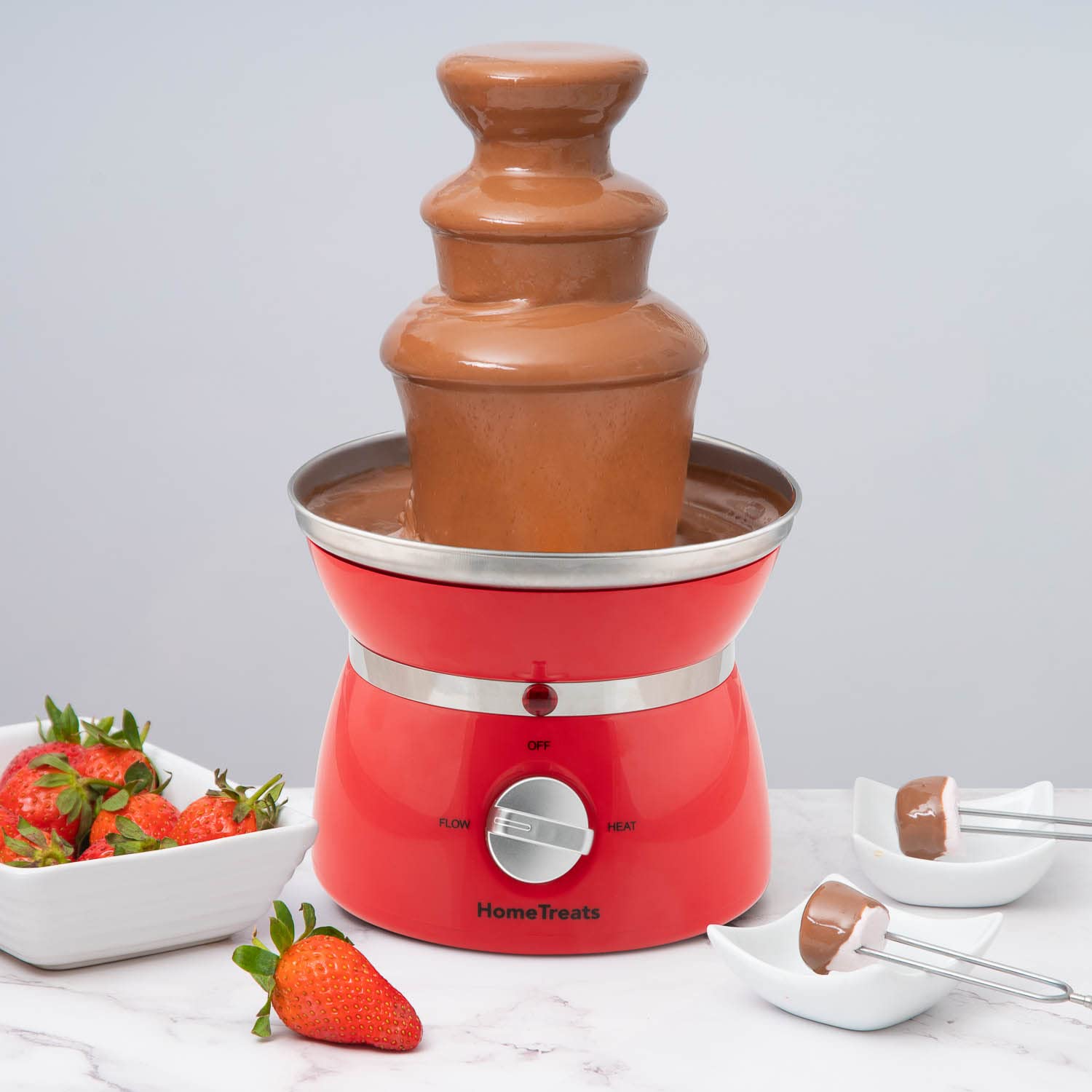 Buy Home Treats Large Size Chocolate Fountain Fondue Set with Party