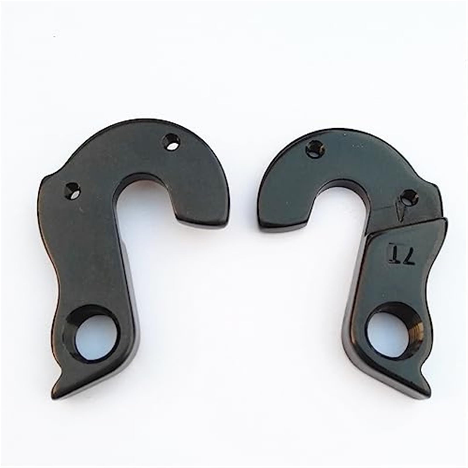 Pizgear 2pcs Bicycle Gear Rear Derailleur Hanger Dropout KF096, for Cannondale, for Focus, BH CAAD8 Super Six Synapse Slice Trail Scalpel Tail Hook