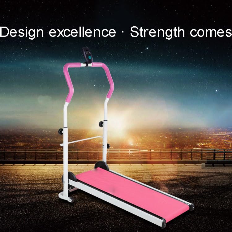 Image of Treadmill Suitable for The Whole Family, Foldable Design, Convenient Storage, Ideal for Home Fitness, Sponge Handrails, Safe and Comfortable