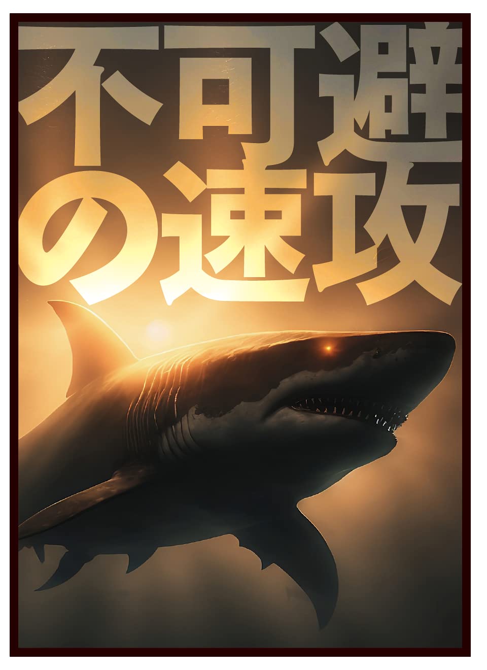 Amazon.co.jp: テネセシート 「不可避の速攻」 サメ スリーブ 60