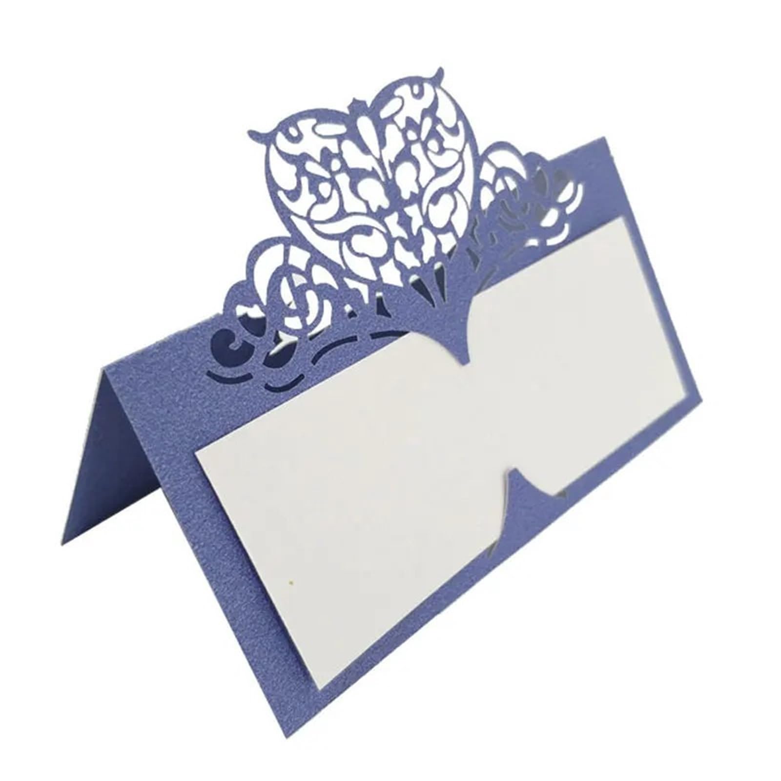 Hochzeitseinladungen 10/50/100 Stücke Hochzeit Tischkarte Papier Laser Geschnitten Herzform Tisch Namenskarte Party Dekoration Bevorzugung Sitzkarte Für Verlobung Party(Pink,100pcs)