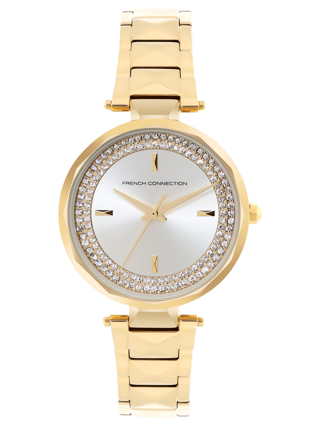 French Connection Analog Silver Dial Womens Watch-FCP36GM (B0BGXRCZXK) Amazon Price History, Amazon Price Tracker
