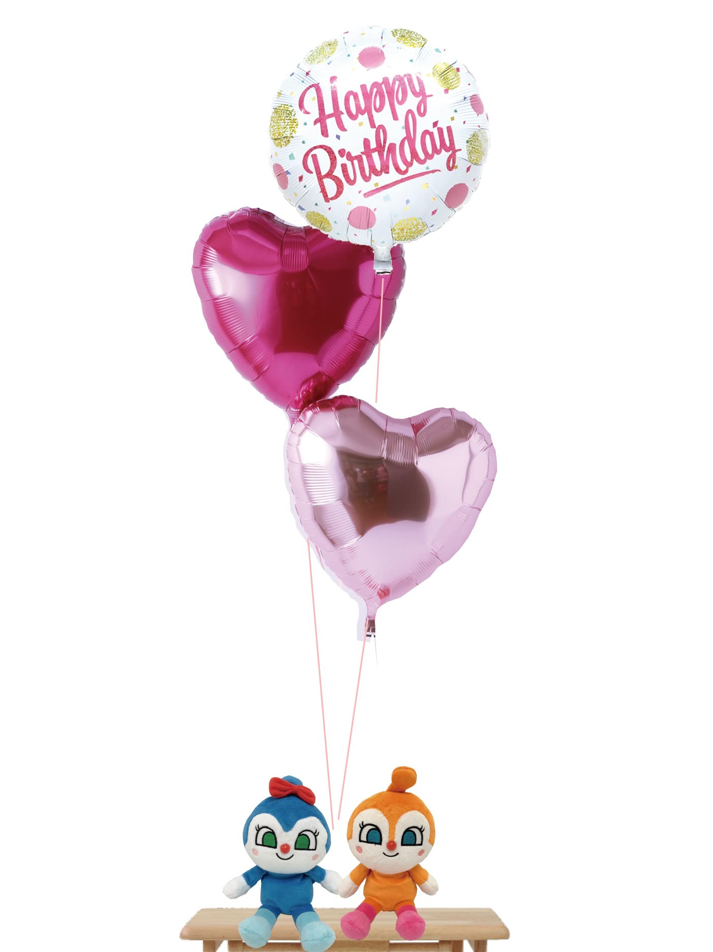 Amazon | 浮かせてお届け ペア バルーンセット バルーン 誕生日