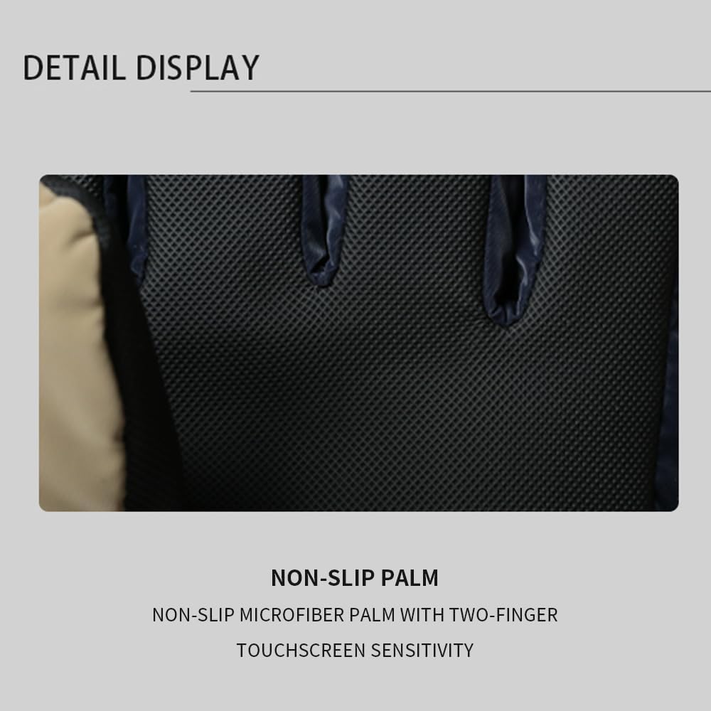 Anti-Cold Gloves Men's Winter Riding Warm Thickened Gloves Women Outdoor Skiing 1 Pair