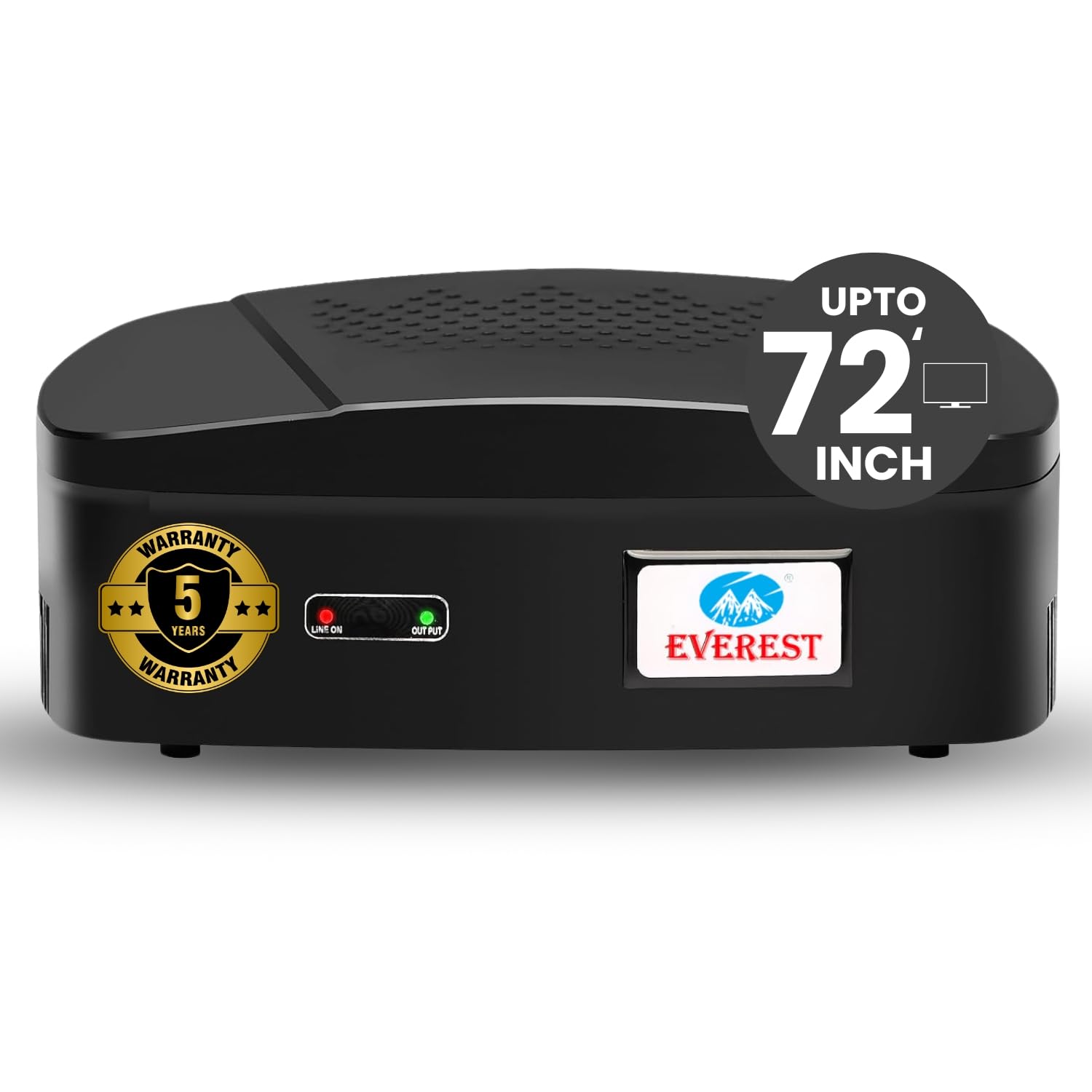 Everest ENT 100-N Model ABS Body Attractive Design Voltage Stabilizer Used Upto 72 Inches LED TV, Home Theater, Set Top Box, Blu-Ray Player Table Top & Wall Mountable (Working Range : 90 V to 290 V) (B08JJ3SSRG) Amazon Price History, Amazon Price Tracker