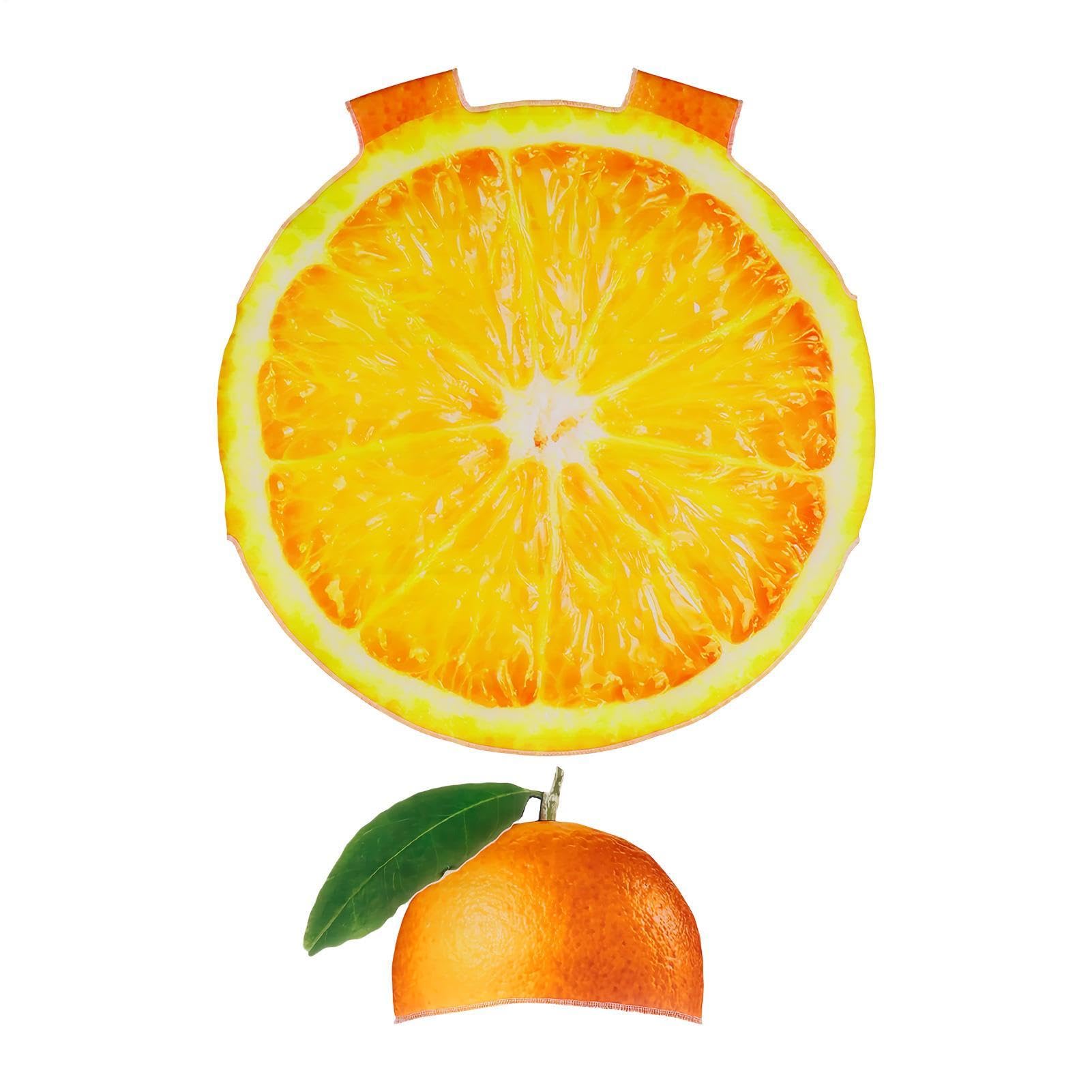 Genérico Disfraz de Naranja Sombrero de Disfraz Halloween Cosplay | Disfraz de Verdura para Hombre Mujer Niño Niña para Carnaval, Cosplay y Actuaciones