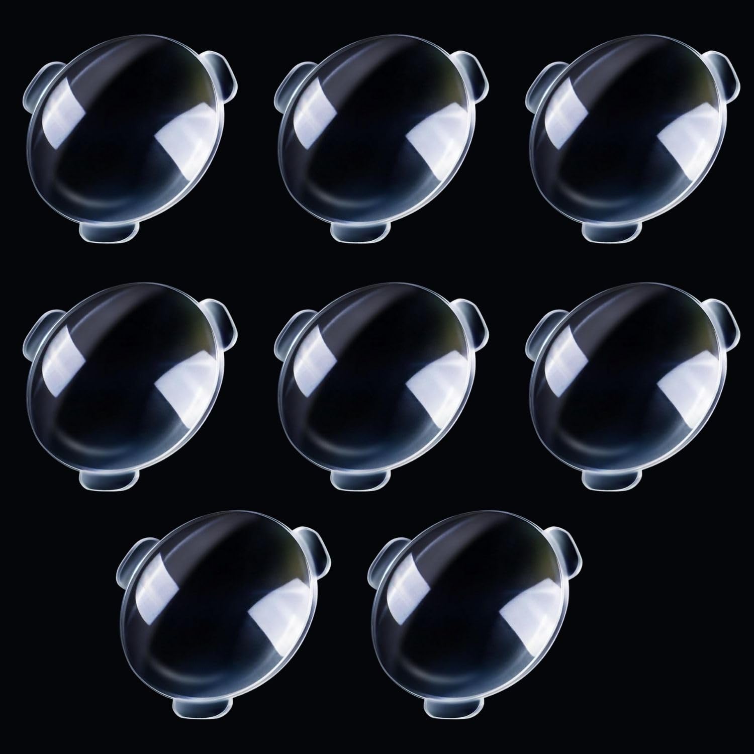 SNOOGG 38mm Convex Optical Lens for DIY & Education, Google Cardboard VR Compatible Magnifying Lens for Science Projects, STEM Learning, Visual Experiments (Pack of 4/8) (4)-image-11