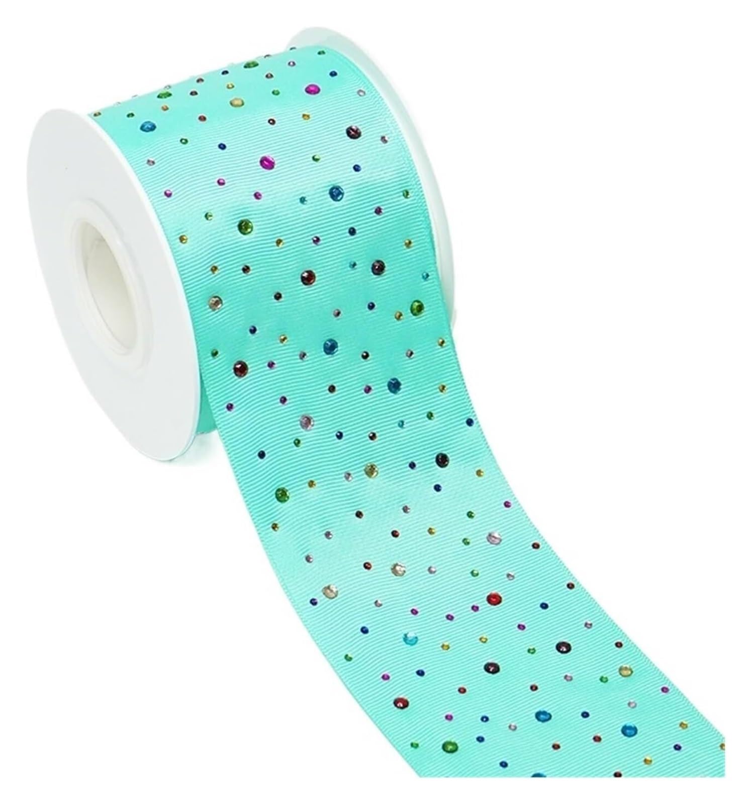 Cintas para envolver tartas, Cinta de grosgrain 75 mm x 5 yardas, paquete 14(Color2)