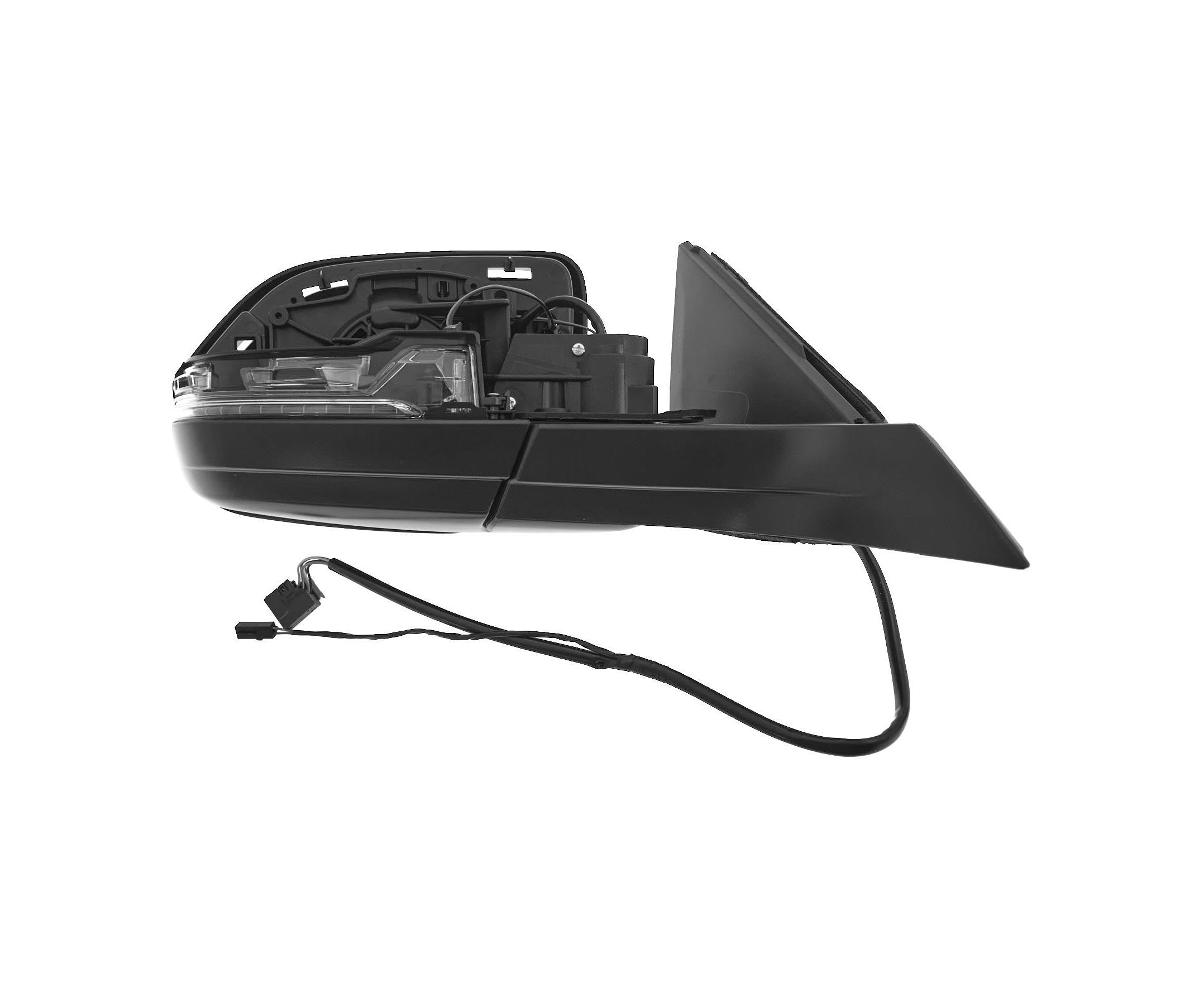 carro Espejo exterior Derecha 3CN857508Q9B9 adecuado para VW ATLAS 2017- Piezas EDA; eléctricas; calefactadas; con indicador; precalentadas