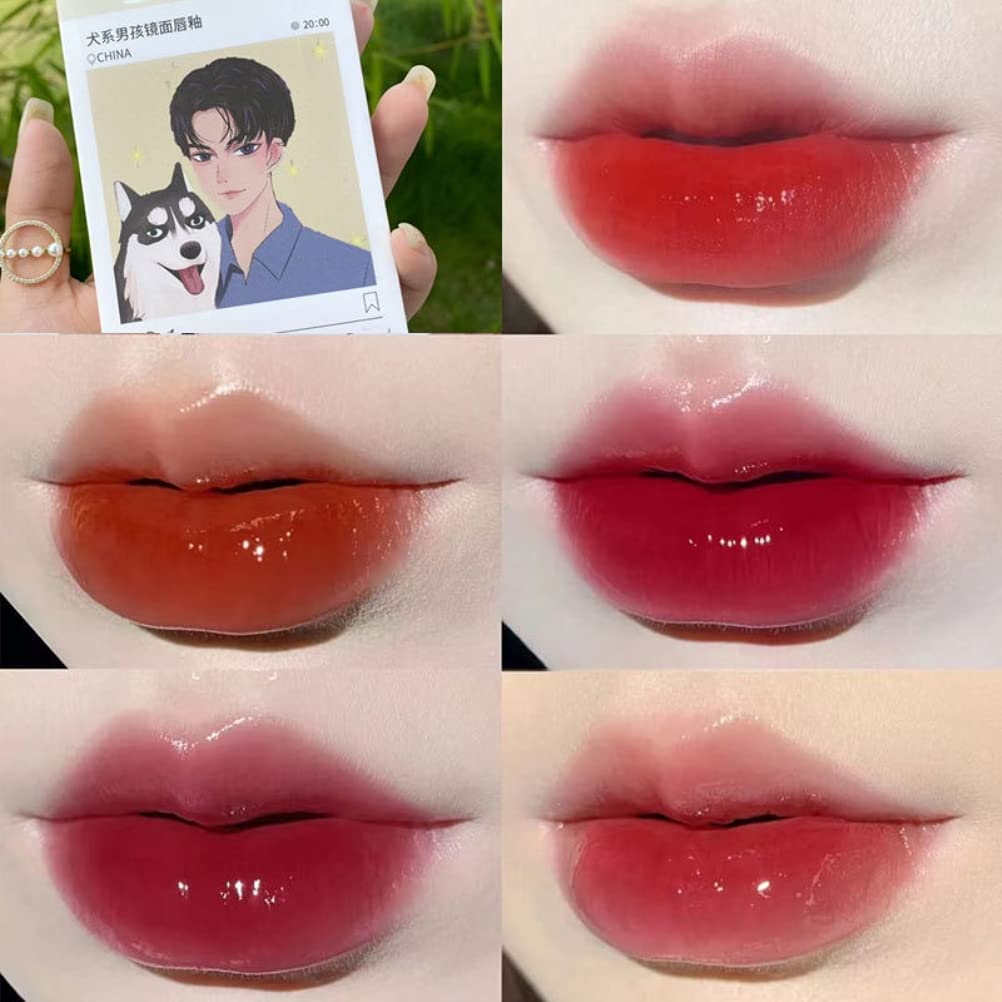 LáPiz Labial Aterciopelado, Duradero E Impermeable, Juego De Maquillaje, 5 Piezas De Brillo Labial, LáPiz Labial Mate Hidratante De Larga Duración, Taza Antiadherente, Maquillaje De Labios Cosmético