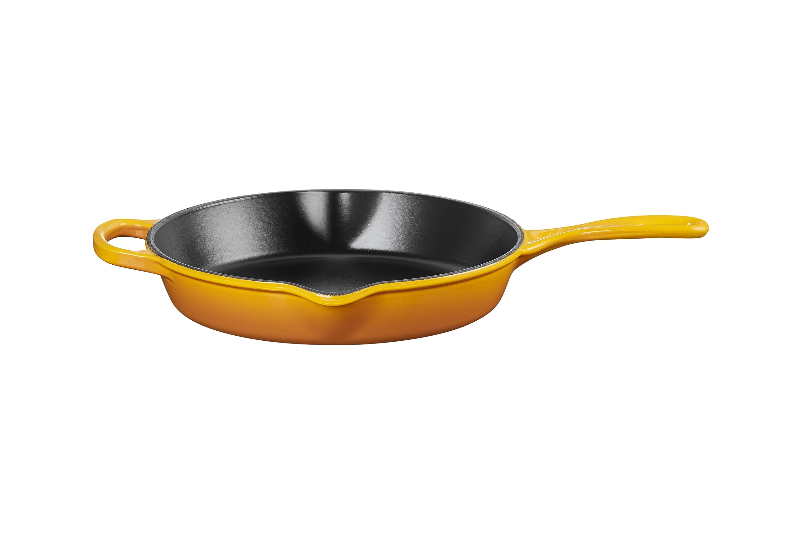 LE CREUSET Signature Hohe Brat- und Servierpfanne aus Gusseisen, für alle Herdarten und Backöfen, 26 cm, 2 Liter, Nectar, 20187266720422
