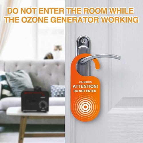 Miniatura 6 de Generador de ozono - Purificador de aire de alta capacidad de 50,000 mg/h para control de olores, hogar, cocina, automóvil, oficina, sótano,