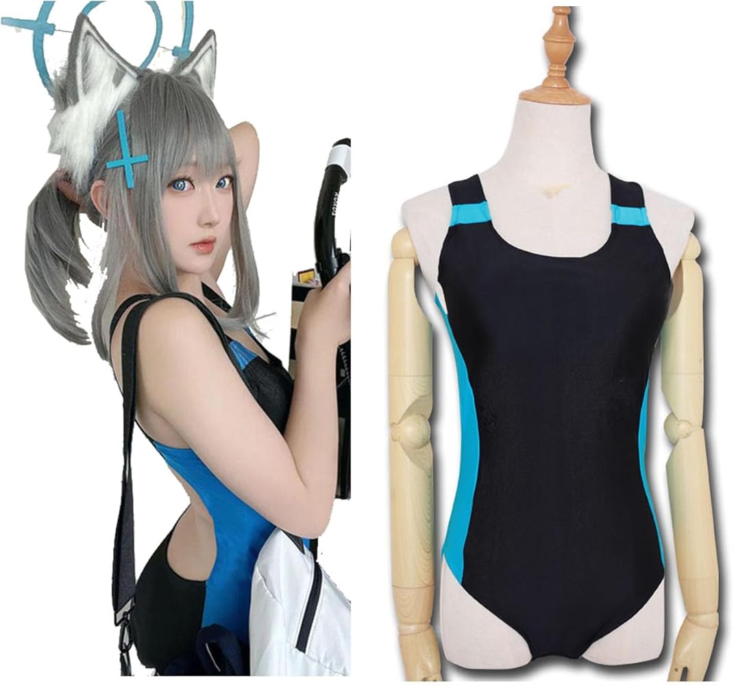 ブルーアーカイブ ブルアカ 砂狼シロコ 水着 コスプレ衣装 M 耳 新品未使用 Amazon.co.jp: [SDCADQ] 砂狼シロコ コスプレ衣装 水着 夏