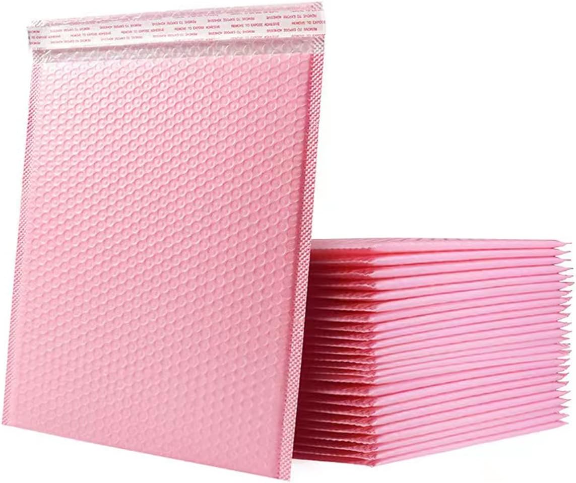 Pink Bubble Mailers Padded KAIXILU Mailer Envelopes L13xW10 inch-25PCS Packaging Mailing Envelope Bags Shipping Bag Bulk Pack Self Seal Package Mail Packing Business Supplies