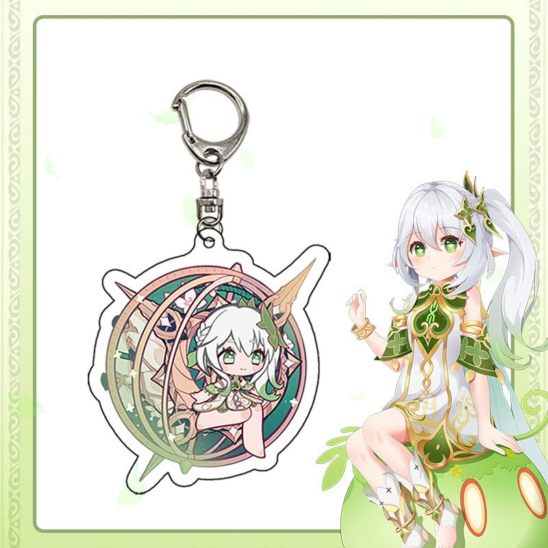 Amazon.co.jp: 原神 げんしん 草神 ナヒーダ キーホルダー 萌えグッズ