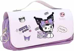 safta Kuromi - Astuccio doppio 3D per bambini, ideale per bambini in età scolare, comodo e versatile