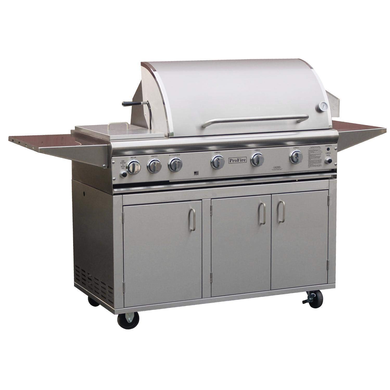 Nexgrill Deluxe 6Burner Propane Gas Grill in Mocha with