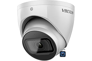VIKYLIN 8MP Starlight 4K PoE Outdoor IP Camera with Audio and AI Detection