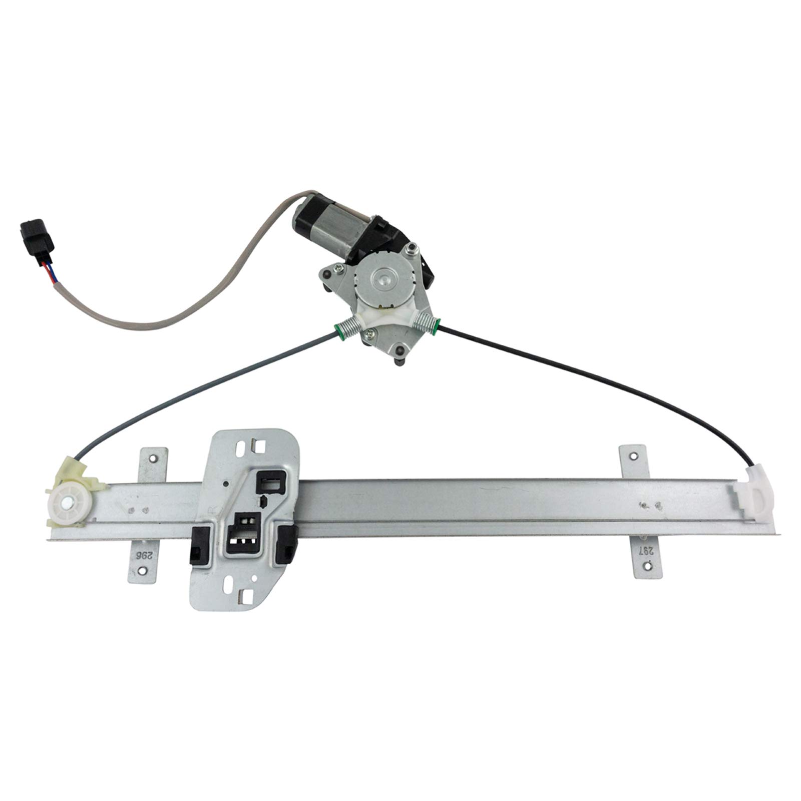 TRQ Front Passenger Side Power Window Motor and Regulator Assembly Power Compatible with 2006-2014 Honda Ridgeline