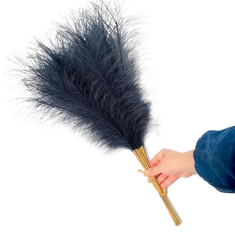 Pampas Grass Grande 10 Piezas 55cm Planta Artificial miniatura 1