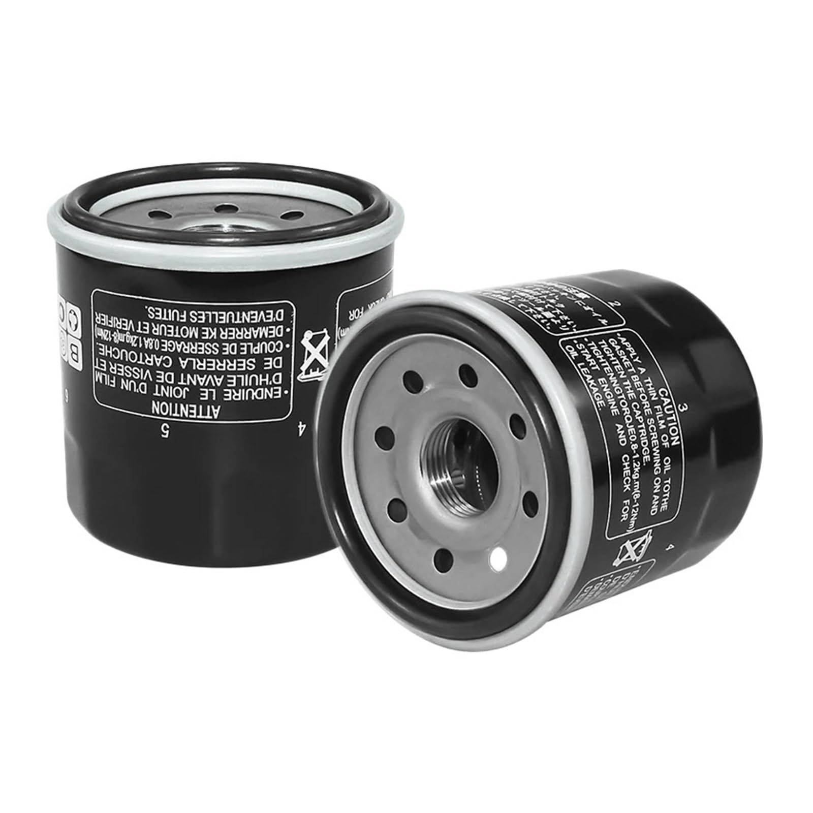 Filtro olio moto for Ultra 300 VN250 Vulcan Classic VN 750 800 1500 1600 2000 Drifter Nomad Mean Streak(Black 2)