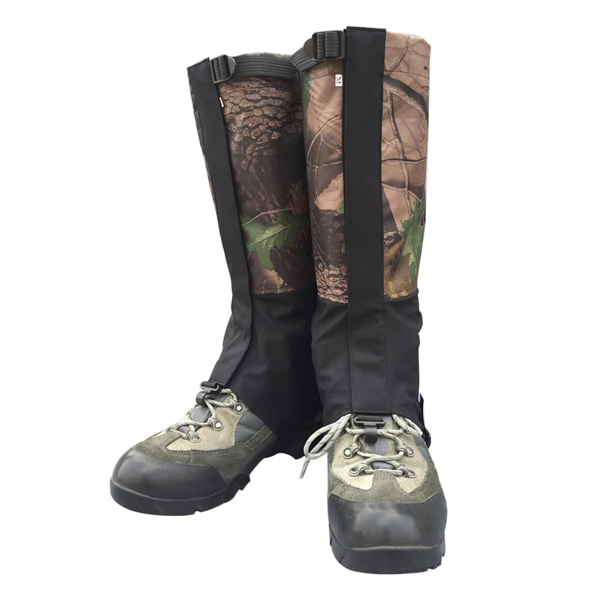 Amosfun 2 Paires De Couvre-Chaussures Guêtres D'Extérieur Guêtres d'escalade Couverture De Bottes Guêtres Couverture De Chaussures Guêtres Anti-Neige Enveloppes De Jambe Legging De Neige