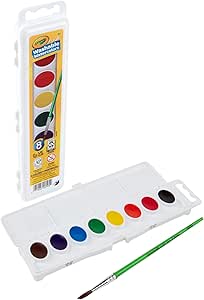 Crayola 8 Washable Watercolours