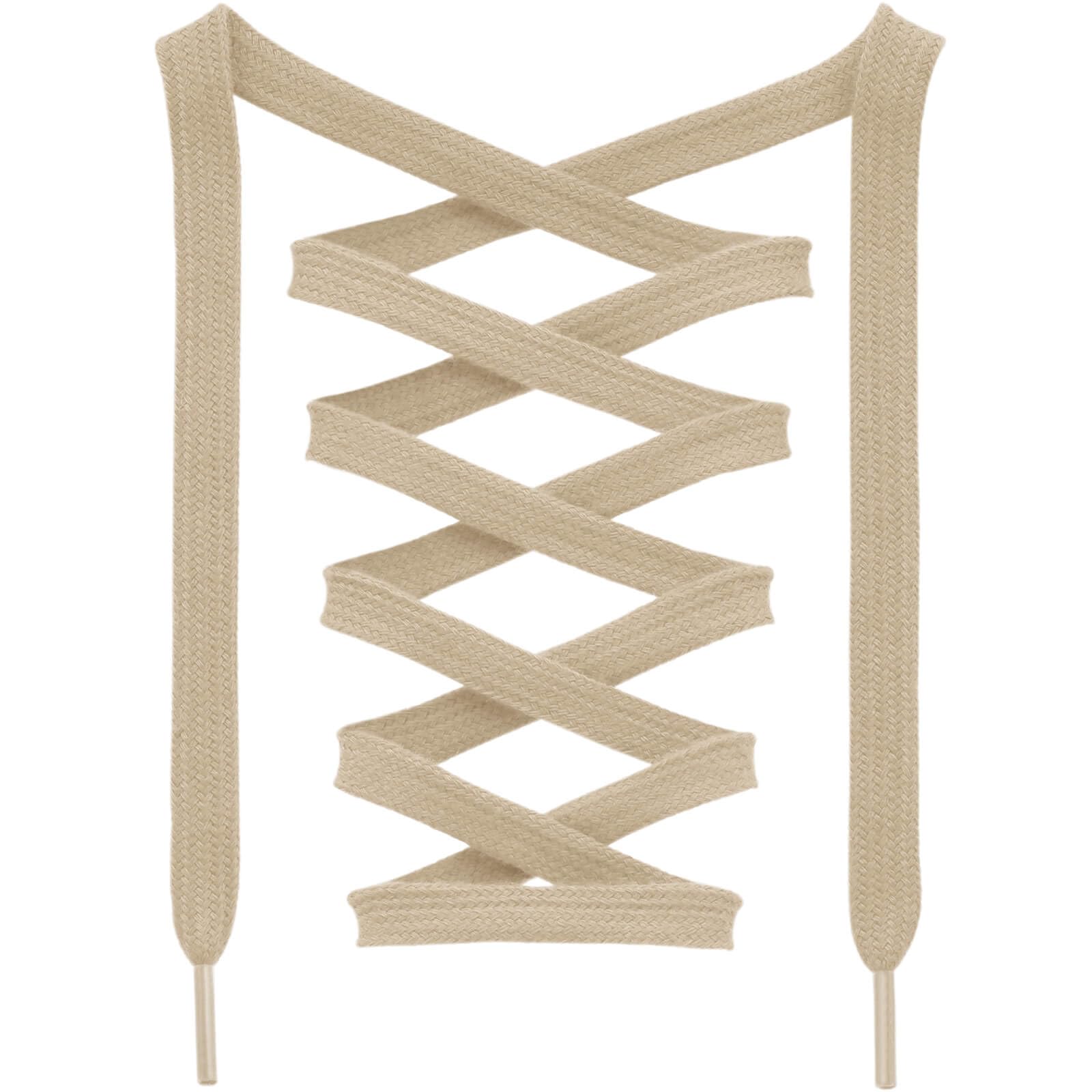 DANHUA Flat Cotton Shoelaces for Sneakers: 2 Pair Solid Athletic Shoe Laces