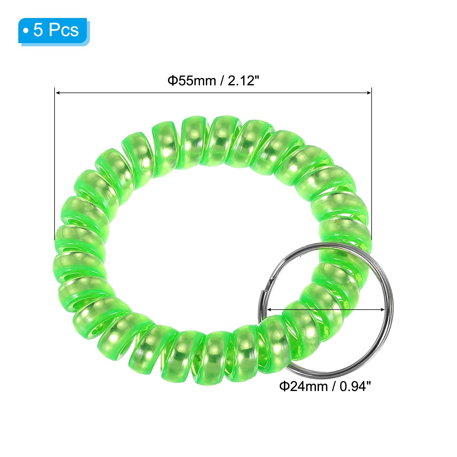PATIKIL Stretchable Wristband Wristlet Keychain - Image 2
