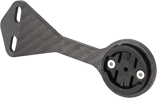 Miniatura 4 de VBESTLIFE Soporte de vástago delantero, fibra de carbono ligero manillar Ciclismo montaje de computadora para IGPS